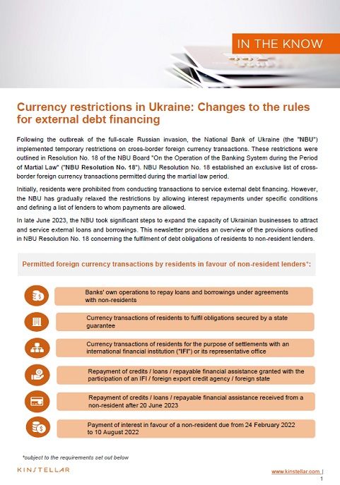 Currency restrictions in Ukraine_EN
